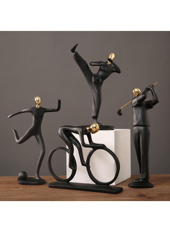 Bluejw A Generation Of Resin Sports Crafts Ornaments Window Wine Cabinet Art Furnishings Photography Props - Image 3