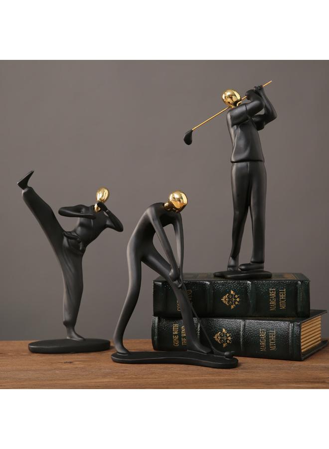 Bluejw A Generation Of Resin Sports Crafts Ornaments Window Wine Cabinet Art Furnishings Photography Props - Image 2