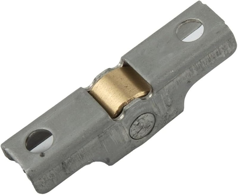 عجلة باب منزلقة من الفولاذ المقاوم للصدأ مسطحة 4 قطع، بكرة مسار منزلقة، أجهزة عداء المسار - Image 4