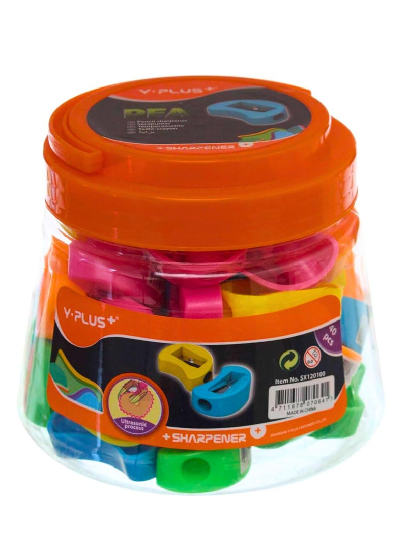 YPlus Sharpner Jar (Pack of 20 Pieces) - Image 2