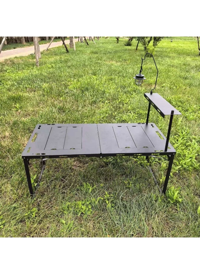 BlueFire Portable Folding Picnic Table – IGT Compatible Modular Camping BBQ Table with Semi-Automatic Hydraulic Legs, Adjustable Height, Detachable Outdoor Cooking Table, Lightweight Compact Folding Table for Camping, Picnics, BBQ, Travel & Outdoor Photography - Image 3