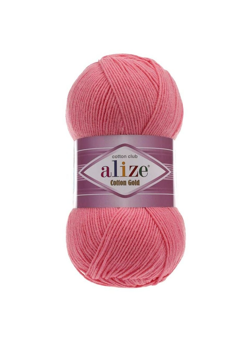 ALIZE Cotton Gold Yarn 33 Candy Pink 100g