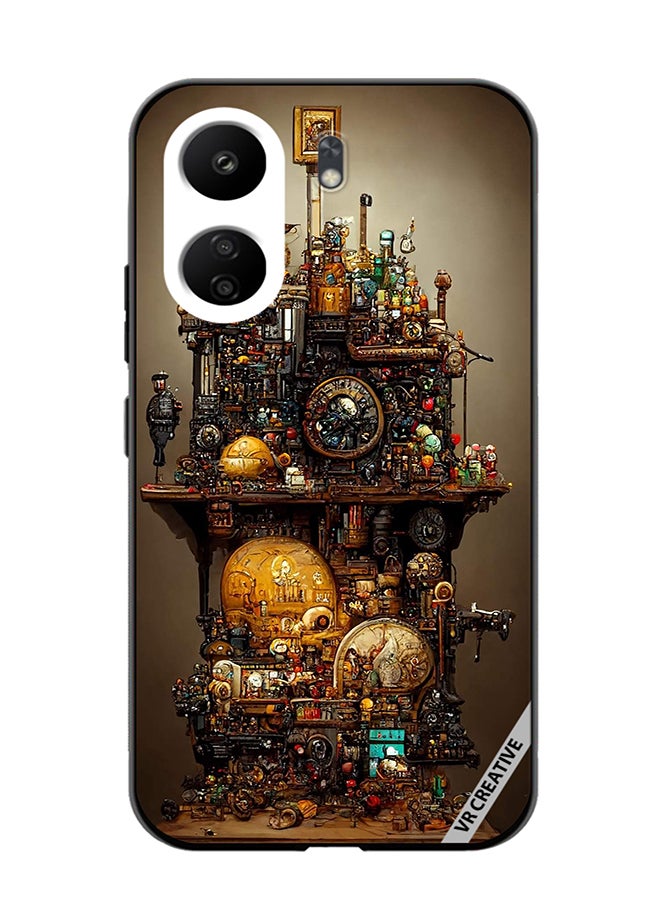 VR CREATIVE Protective Case Cover For Xiaomi Redmi 13C Jigsaw Puzzles Design Multicolour - Image 1
