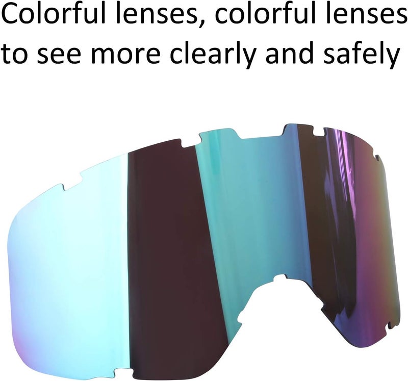 LMAVAG Motorcycle Goggles - UV400 Anti-Scratch Offroad Goggles for Motocross and ATV - Image 4