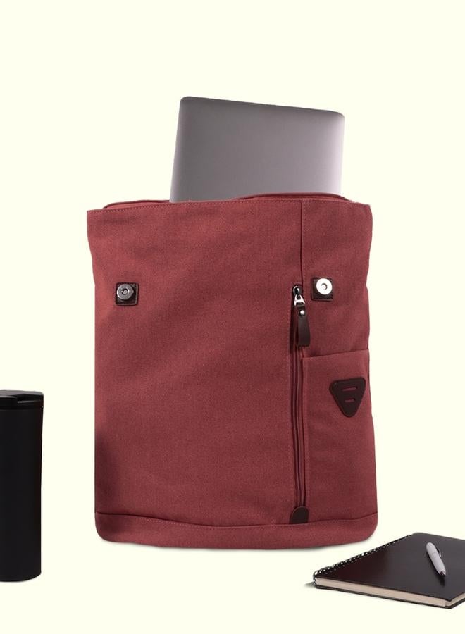 Biggdesign Red Dogs Vintage Print Laptop Backpack - Image 4