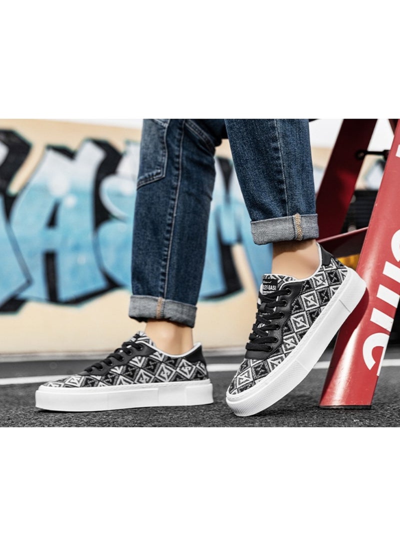 KUYING New Breathable Casual Canvas Shoes  - Image 2