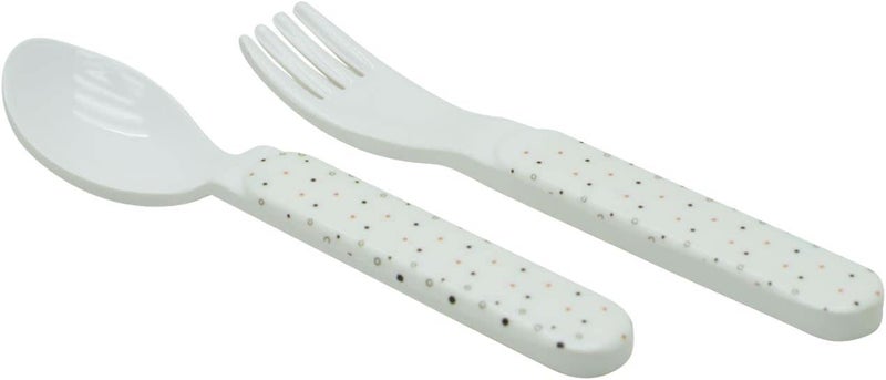 DINEWELL مجموعة ملاعق وشوك للأطفال من داينويل، DWC2148ANM، 6'' - Image 2