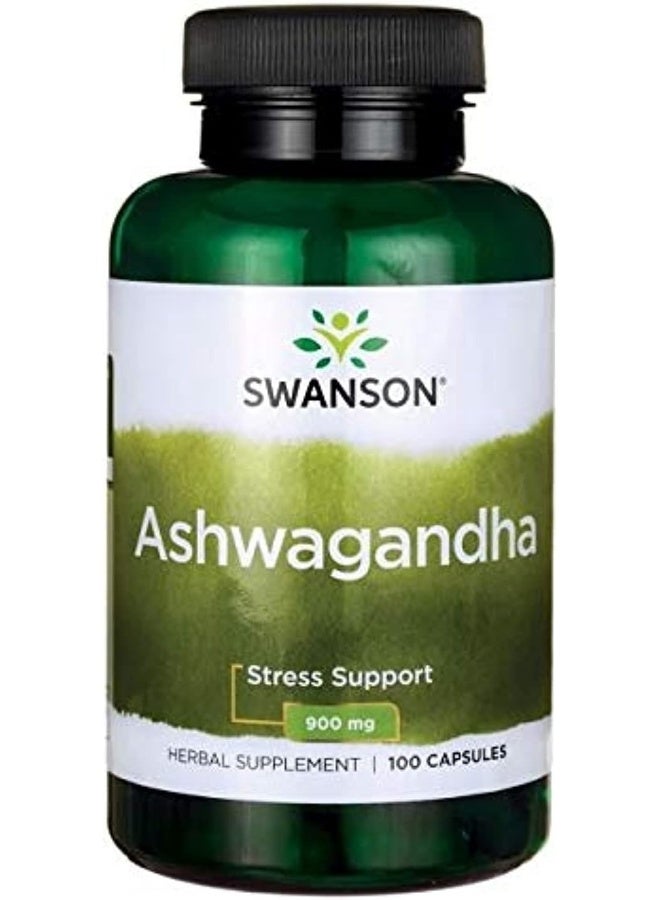 Swanson Full Spectrum Ashwagandha 450 mg 100 Caps - Image 1