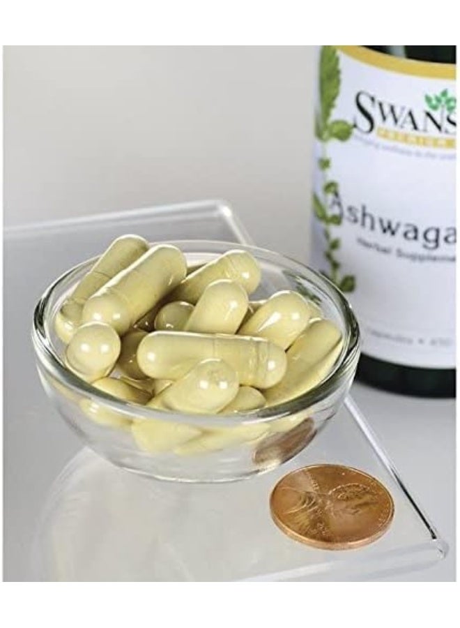 Swanson Full Spectrum Ashwagandha 450 mg 100 Caps - Image 2