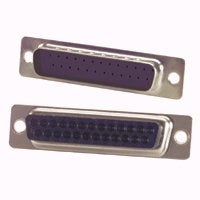 Pc Accessories - Connectors Pro DB25 Male D-Sub Crimp Type Connector, 25 Pcs PK No Pins - Image 4