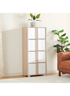 Home Box وحدة تخزين متعددة الأغراض ألفورد أسبن 8 أبواب 60 × 141.5 × 39.4 سم  - Image 1
