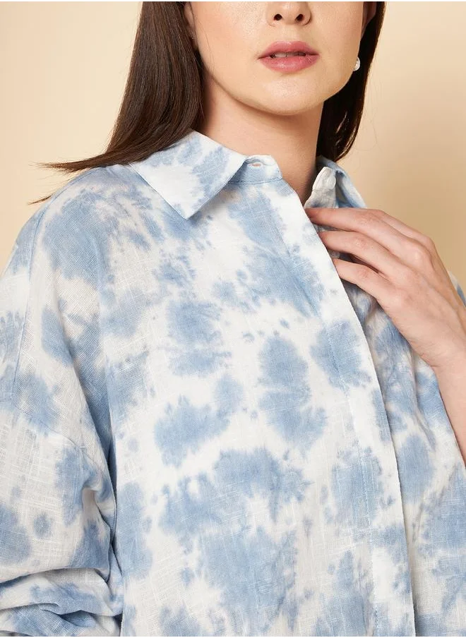 HIGH STAR Women Blue Shirt
