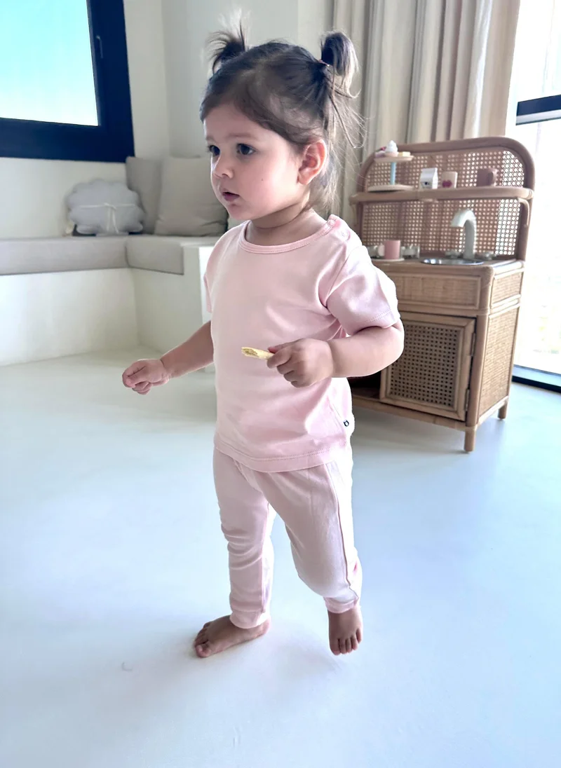  ميكو كيدز Solid Pink T-Shirt