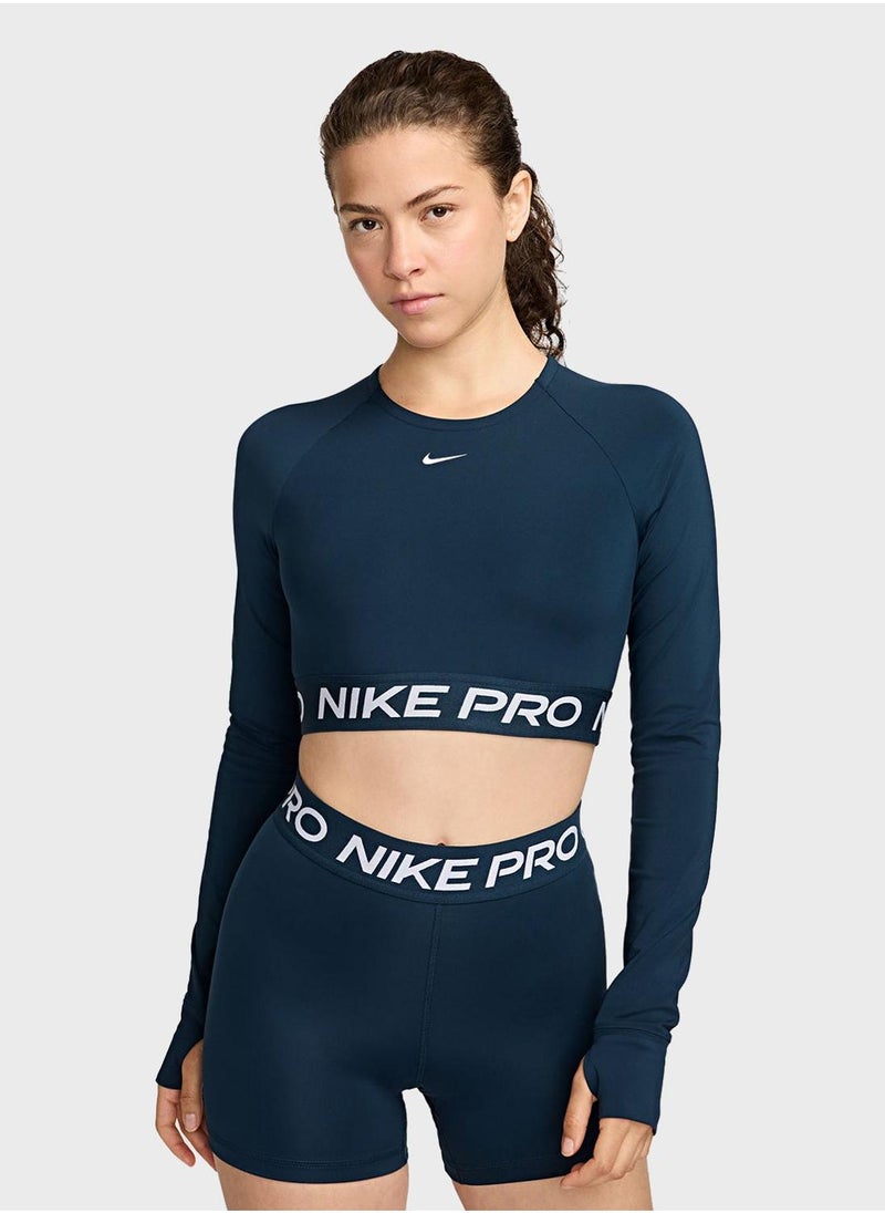 Nike Pro Dri-Fit 365 Cropped T-Shirt - Image 1