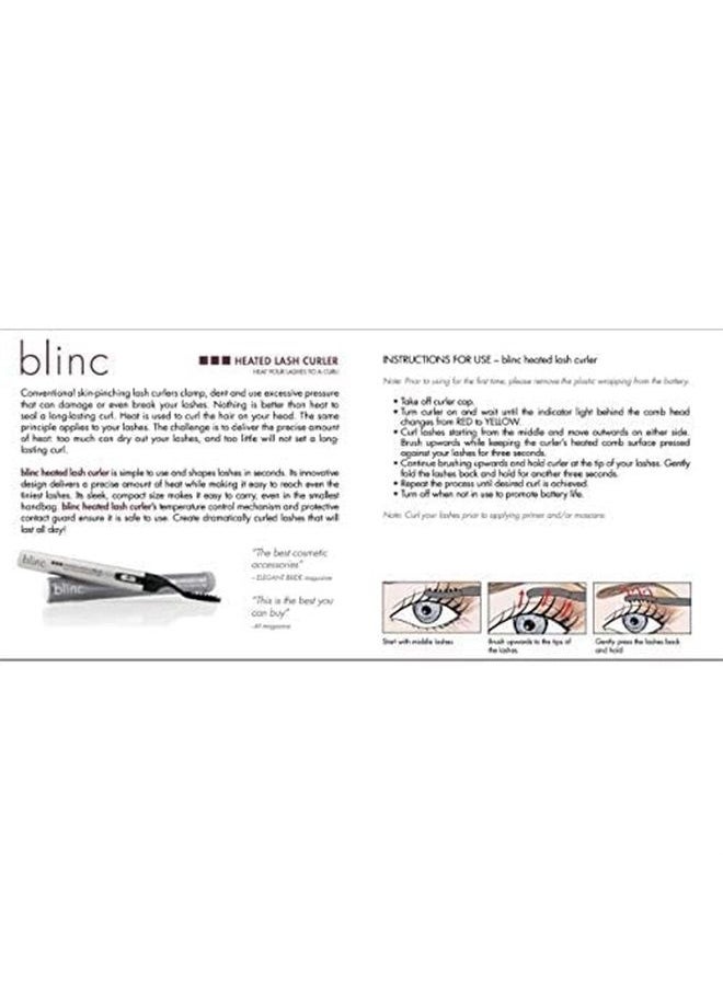 Blinc Heated Lash Curler, Heated Eyelash Curler Comb, Electric Eyelash Curler for Long Lasting Curls, Battery Included - pzsku/ZC3FB061D459ADD422D98Z/45/_/1687530827/8a531be4-5e3a-401e-962d-35b30a743860