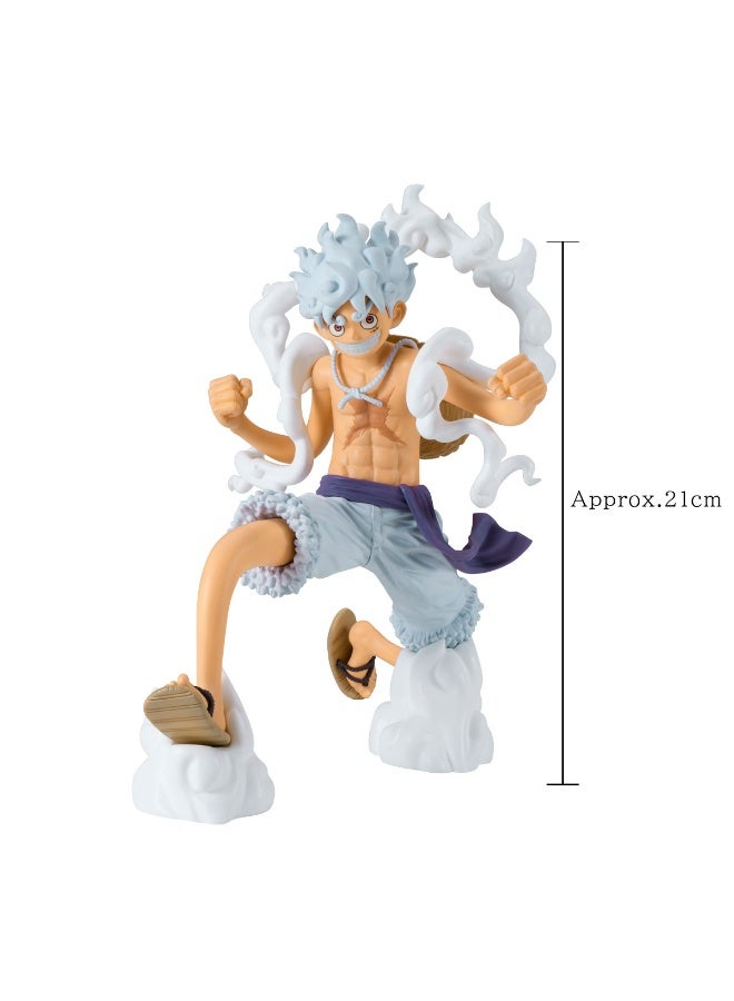 Banpresto One Piece Grandista Monkey.D.Luffy Gear5 Statue - Image 2