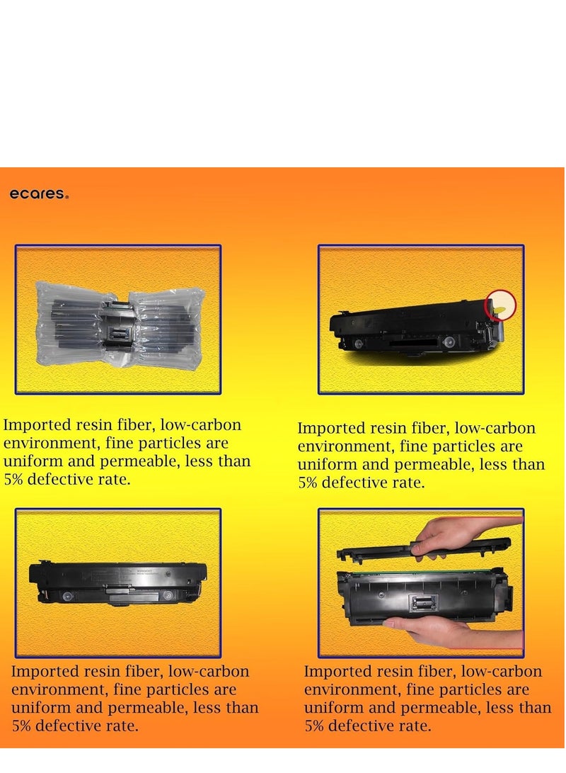 ECARES® 117A (W2071A) Compatible Toner Cartridge use for HP Color Laser 150nw 150a , for HP Color Laser MFP 179fnw MFP 179fwg 178nwg MFP 178nw Printers (CYAN) - Image 3