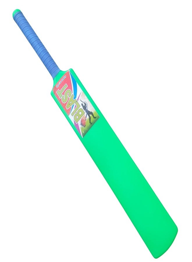PUREFORCE Cricket Bat for Adults, Hard Plastic Tennis Bat for Men's Heavy & Durable Bats with Grip for Gully, Tournament Match | Tennis Ball PVC Cricket Bat (Green, 8) - Image 3