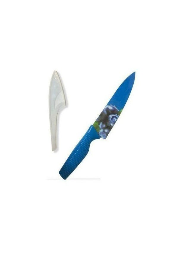 Knife for kitchen - blue