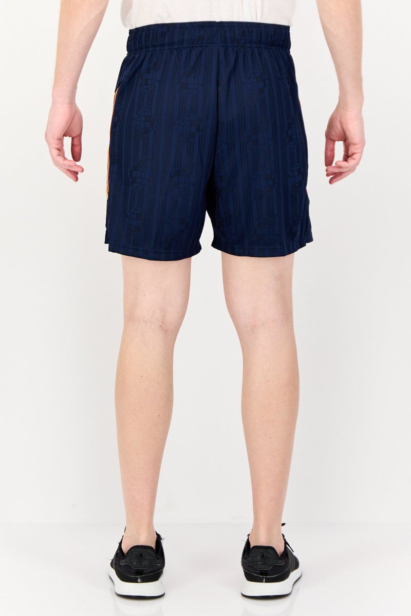 adidas Originals Men Sportswear Fit Spain 1996 Home Football Shorts, Navy - Image 4
