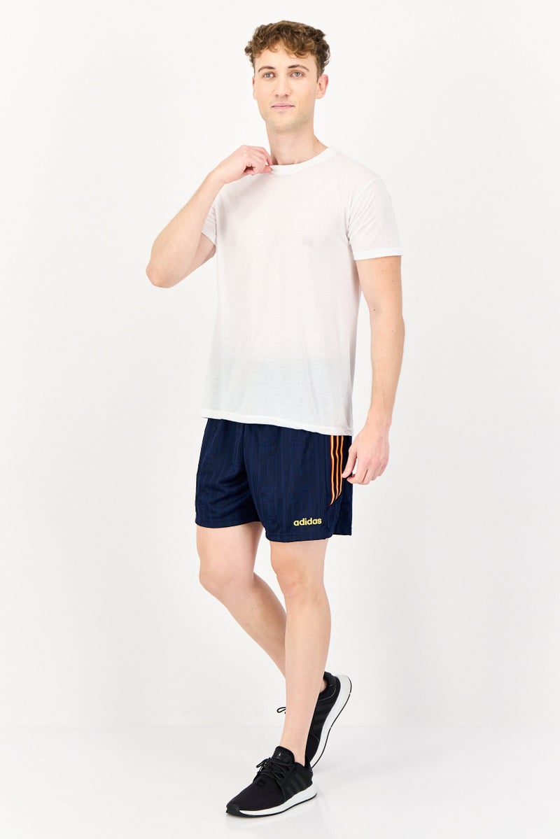 adidas Originals Men Sportswear Fit Spain 1996 Home Football Shorts, Navy - Image 2