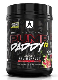 RYSE Pump Daddy V2 Non Stim Pre Workout, Candy Watermelon, 40 Servings  - Image 1