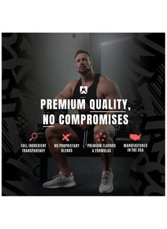 RYSE Pump Daddy V2 Non Stim Pre Workout, Candy Watermelon, 40 Servings  - Image 4