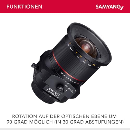 Samyang TILT/Shift Lens 24mm F3.5 ED AS UMC for Nikon - Image 4