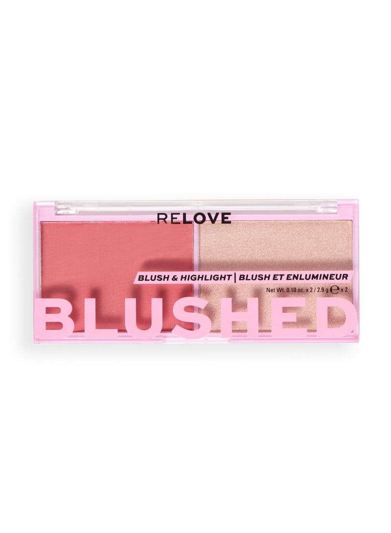 REVOLUTION Relove Colour Play Blushed Duo Cute - Image 1