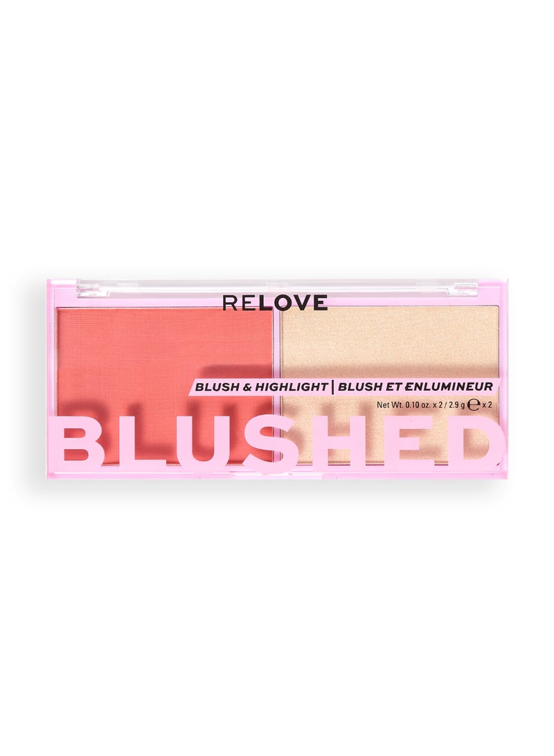 REVOLUTION Relove Colour Play Blushed Duo Cute - Image 2