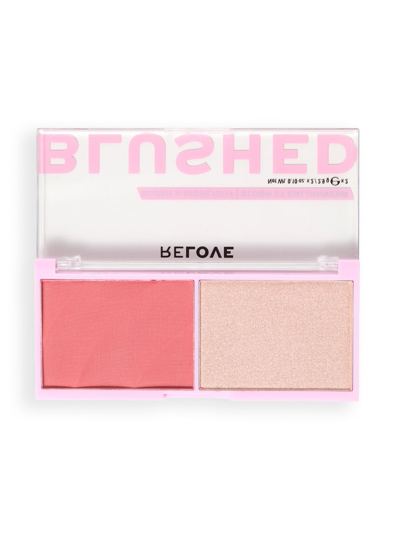 REVOLUTION Relove Colour Play Blushed Duo Cute - Image 5