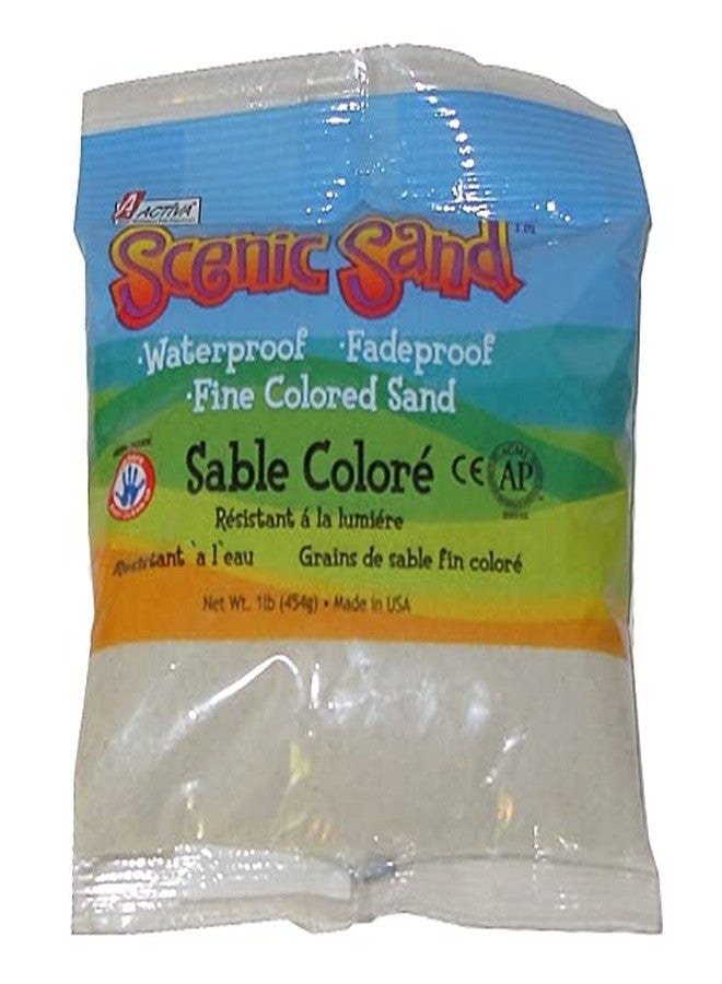 Activa White Scenic Colored Sand, 1lb (454g) | Vibrant, Fine Grain Colorfast Sand for Arts & Crafts - Image 2