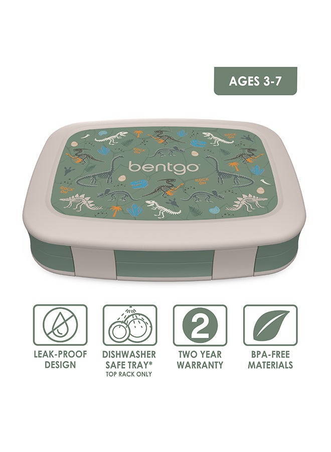 Bentgo Kids Prints Lunch Box - Dino Fossils - Image 3