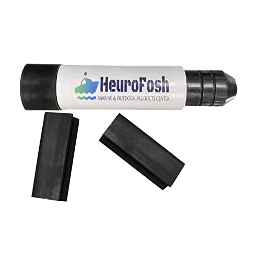 HeuroFosh 23TS 𝐎𝐮𝐭𝐛𝐨𝐚𝐫𝐝 𝐓𝐫𝐚𝐧𝐬𝐨𝐦 𝐒𝐚𝐯𝐞𝐫 Wedge Support Fits 3-Ram Trim/Tilt Systems with Steering Cylinders Stabilizer Stop Clips - Image 1