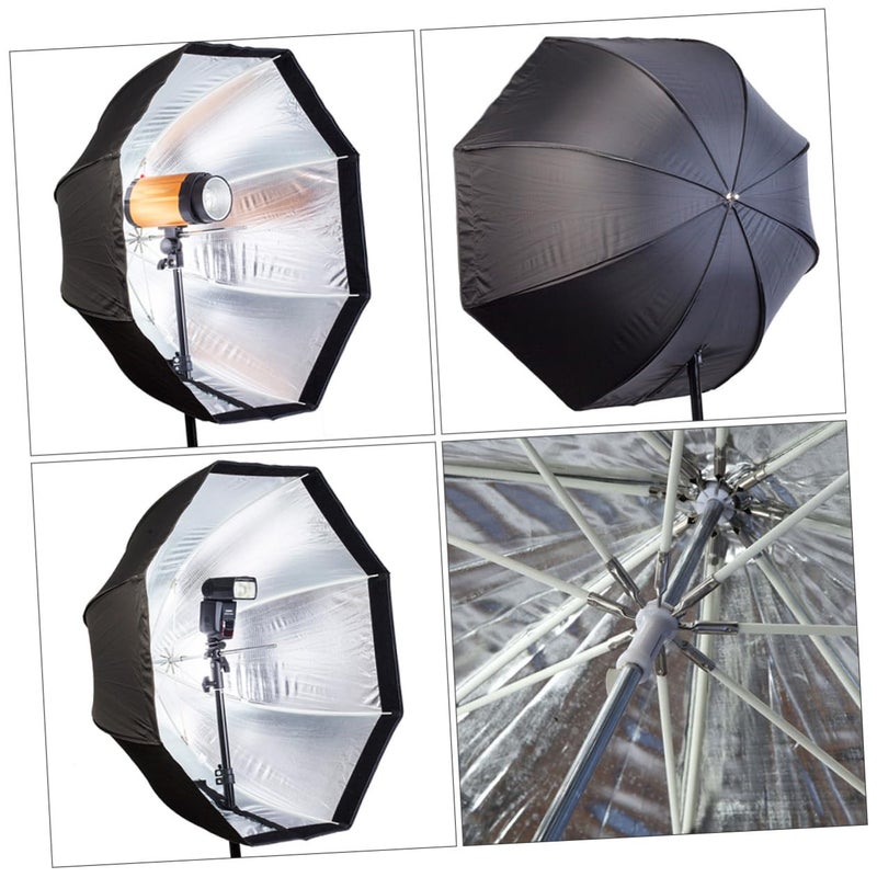 Octagonal Softbox Umbrella With Diffuser Cover For Speedlight Flash Studio Lighting - Image 4