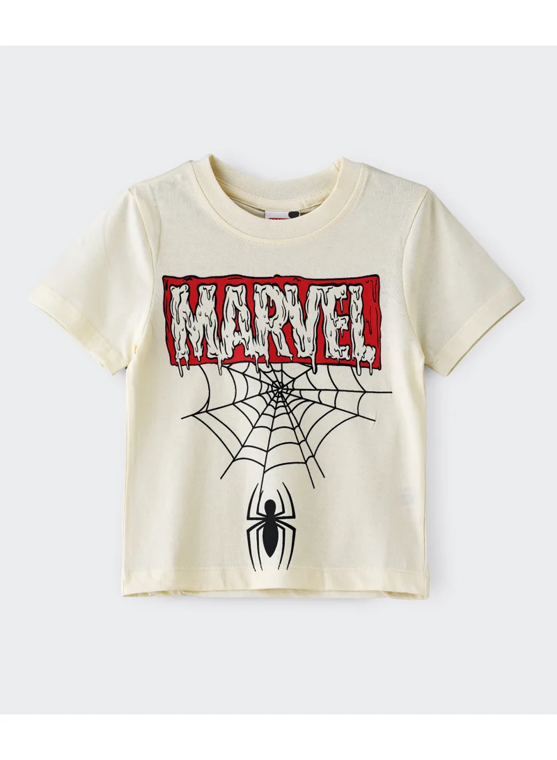MARVEL Marvel Tshirt for Boys | Casual Wear with Cotton Jersey Fabric | Regular Length