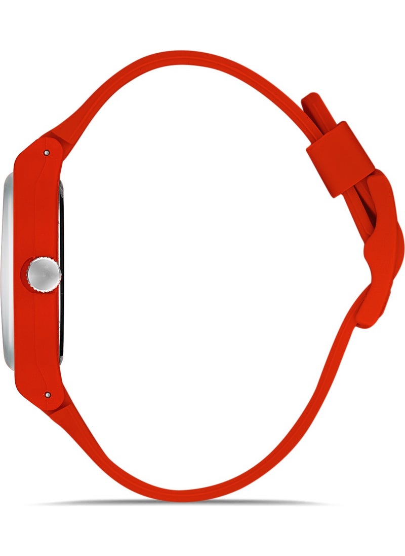 Aqua Di Polo 1987 APWR031805 Red Unisex Silicone Wristwatch  - Image 2