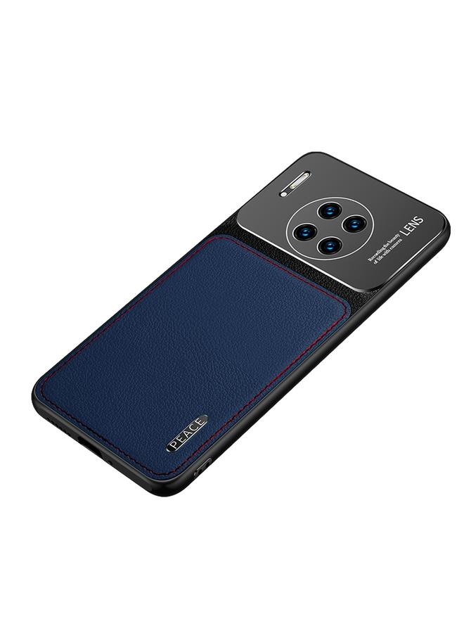 اس-توب جراب لهاتف Huawei Mate 30 مصنوع من المعدن غير اللامع + جلد واقٍ - Image 1
