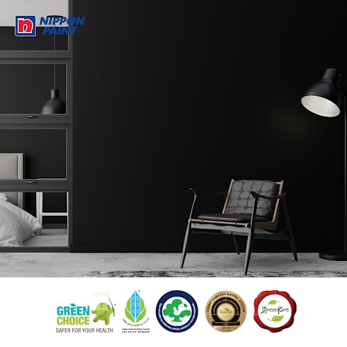 Nippon Paint Synthetic Bodelac High Gloss Enamel Paint Multi-Surface DIY for Interior Exterior Metal Wood &Wall Surfaces (Pack of 1, Black, 500ml) - Image 5