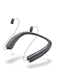 Wireless Bluetooth 5.2 game headset Sports neck headset, external audio two-in-one telescopic, earbuds noise reduction stereo anti-sweat, gym, running, office, with microphone