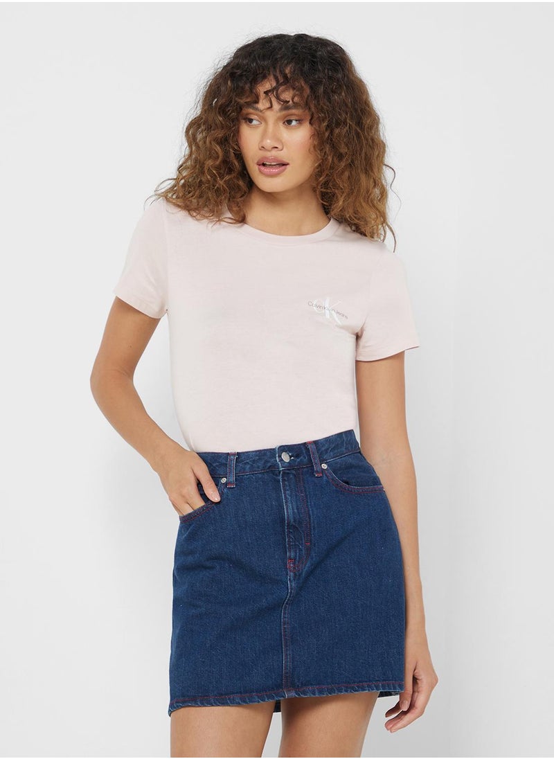 Calvin Klein Jeans 2-Pack Crew Neck Logo T-Shirt  - Image 2