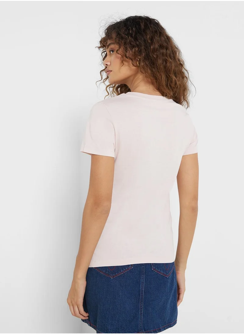 Calvin Klein Jeans 2-Pack Crew Neck Logo T-Shirt