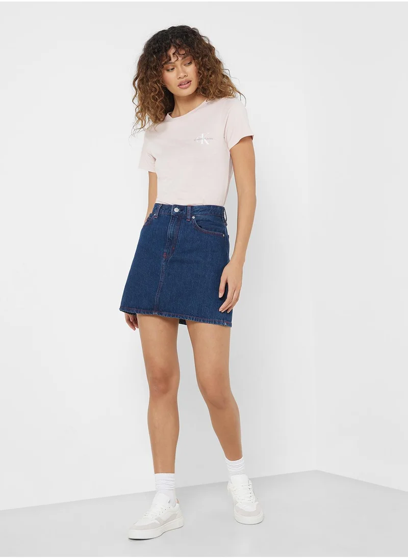 Calvin Klein Jeans 2-Pack Crew Neck Logo T-Shirt
