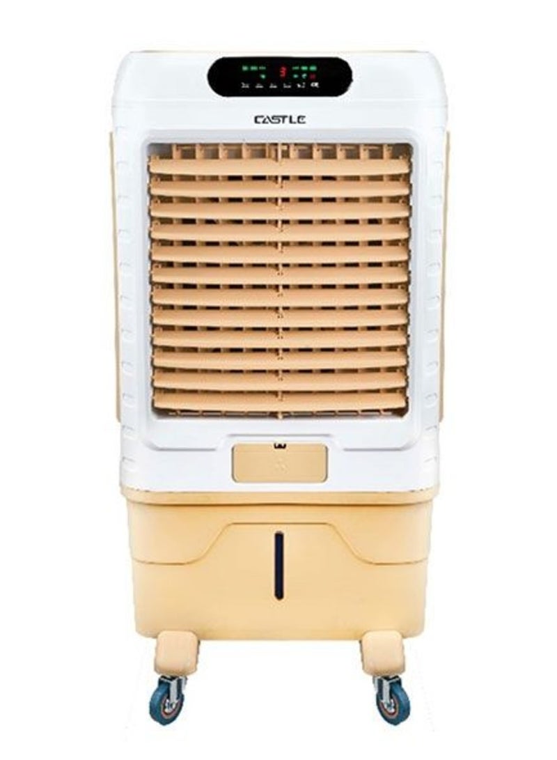 Castle Air Cooler, 3 Speeds, 85 Liters, Digital Remote Control, Portable, White Beige by Castle - Image 4