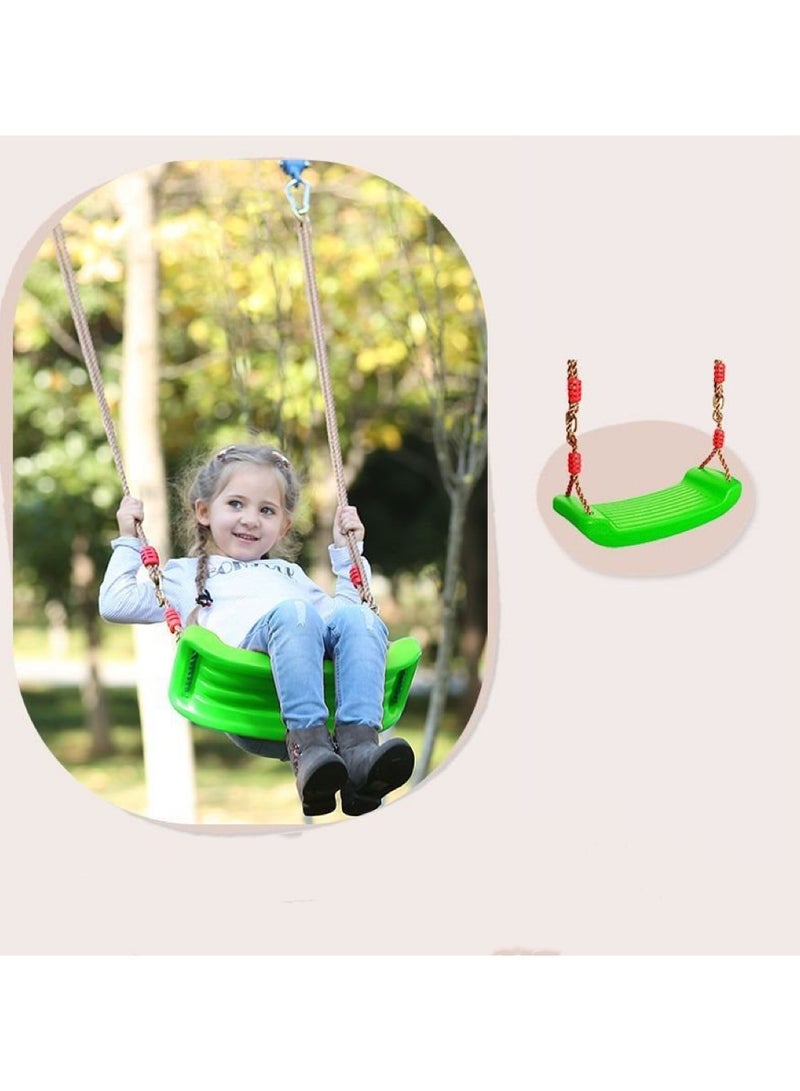 Goolsky Children' Safe Swing Outdoor Outdoor Swing Plaything Funny Swing Playing Swing Plastic Swing Creative Swing Toy Swing for Chic Hanging Swing - Image 2