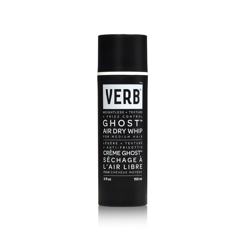 VERB Ghost Air Dry Whip, 5 oz - Weightless Styling Cream - Infused with Moringa Oil - Anti-Frizz + Provides Hydration- Vegan, No Parabens or Harmful Sulfates - Image 1