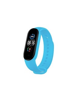 Tentech Strap Silicone Band For Xiaomi Mi Band 7/6 / 5 Breathable Strap Replacement For M5 M6 M7 Bracelet For Xiaomi MiBand 7 6 5 Smart Watch - light blue - pzsku/ZC3FCD9482FC327E1B47FZ/45/_/1716223262/431f4970-51b8-4e13-8159-47b697d9fdf1