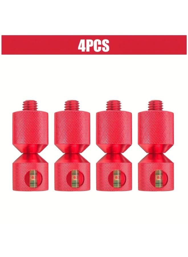 4pcs Aluminum Double Hole Alignment Pins with Leveler for Flange 1 1 8 Inches - Image 1