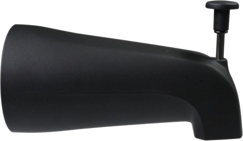 Westbrass E531D-1F-62 5-1/4" صنبور حوض مثبت على الحائط مع محول أمامي، أسود غير لامع - Image 3
