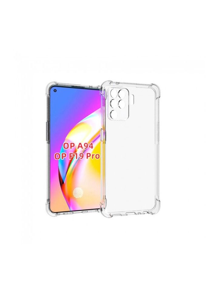 Muzz Protective Case Cover For Oppo A94 Clear